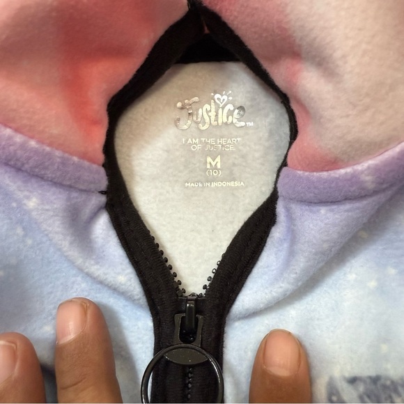 🎄 5/$25 Justice Colorful Mountain Print Pullover - Picture 3 of 4